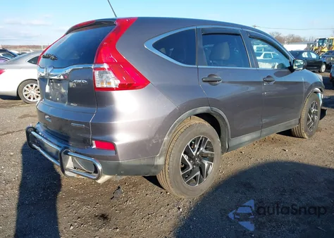 2016 Honda Cr-V Se from USA, damaged, VIN 2HKRM4H48GH665137